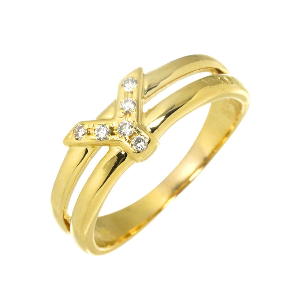 DIOR 18k Gold Diamond Ring